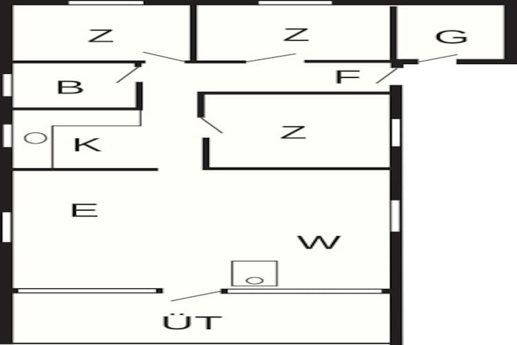 6 persoons vakantie huis in Glesborg-By Traum - Plattegrond