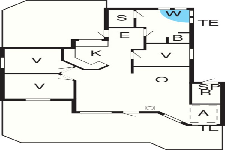 Luxe Spa-Retreat in Ebeltoft -- By Traum Ferienwohnungen-Plattegrond