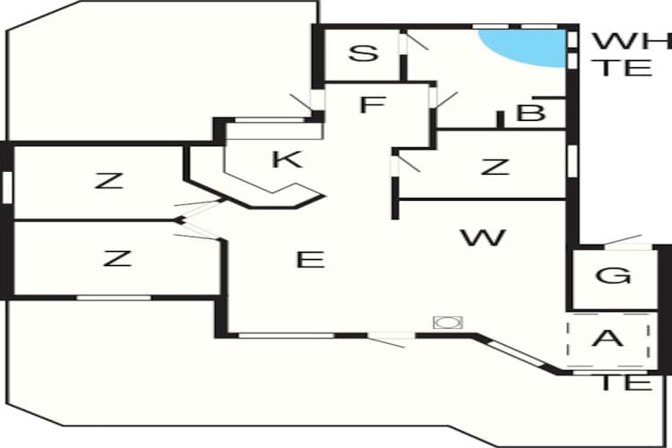 Luxe spa-resort in Ebeltoft - Plattegrond