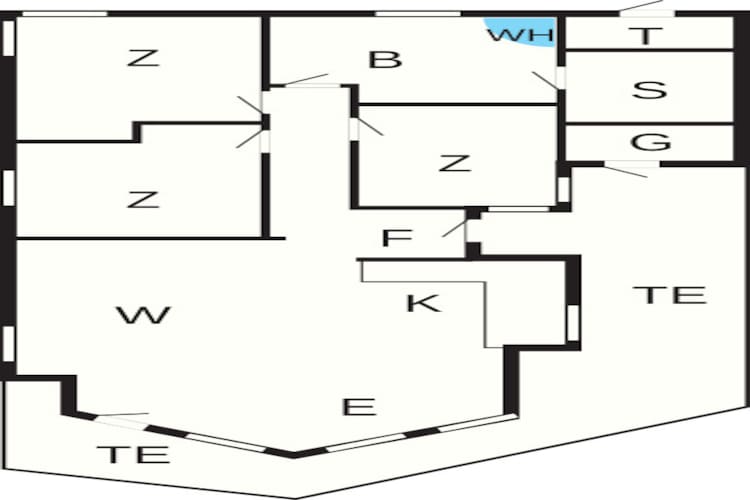 J91 SW - Plattegrond