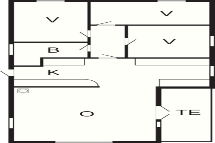 Vissershuis op mooie locatie -- By Traum Ferienwohnungen - Plattegrond