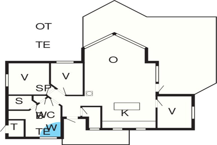 Luxe Spa-Retraite in Bork -- By Traum Ferienwohnungen-Plattegrond