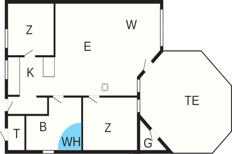 M68 W - Floor plan