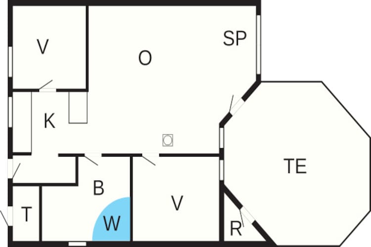 M68 W - Floor plan