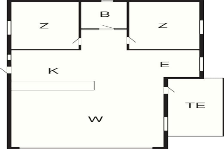 4 person holiday home in Silkeborg-By Traum-Floor plan