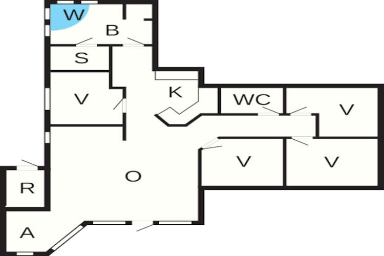 10 persoons vakantie huis in Fårvang-By Traum-Plattegrond
