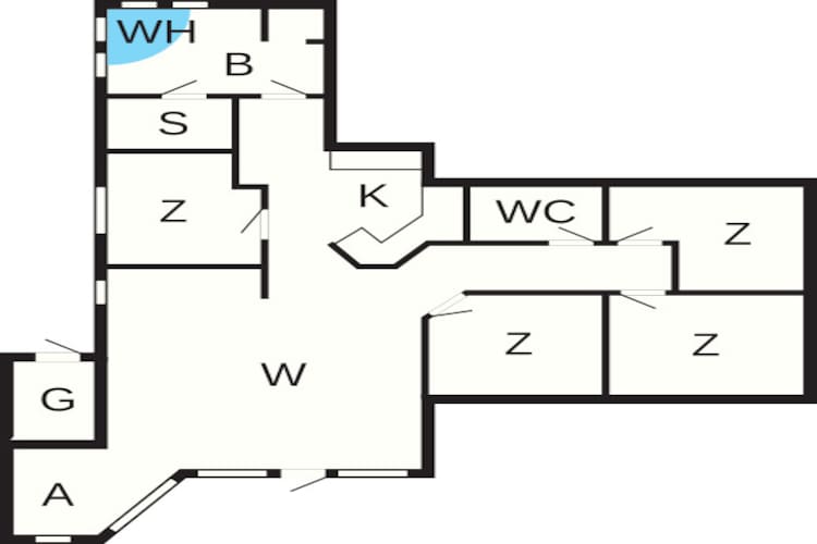 10 persoons vakantie huis in Fårvang-By Traum - Plattegrond
