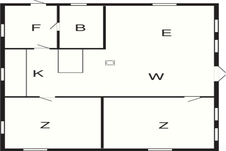 Kustcharme in Aabenraa -- By Traum Ferienwohnungen-Plattegrond
