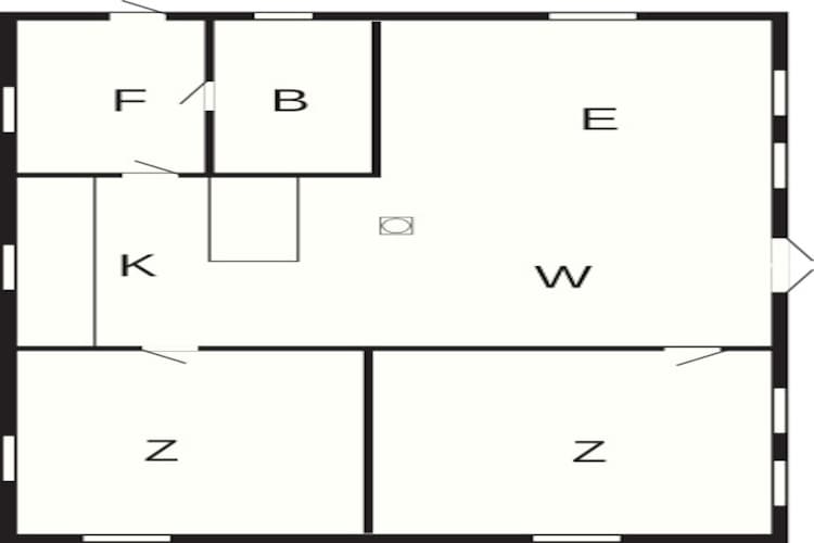Kustcharme in Aabenraa -- By Traum Ferienwohnungen-Plattegrond