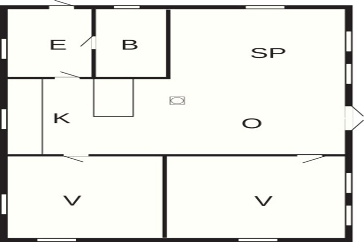 De charme van de kust in Aabenraa - Plattegrond