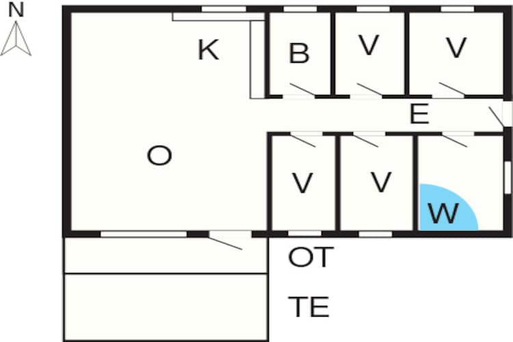 8 persoons vakantie huis in Dannemare-By Traum-Plattegrond