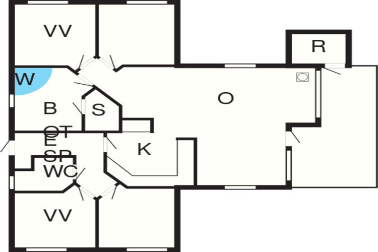 Luxe Spa Retreat in Bork -- By Traum Ferienwohnungen-Plattegrond