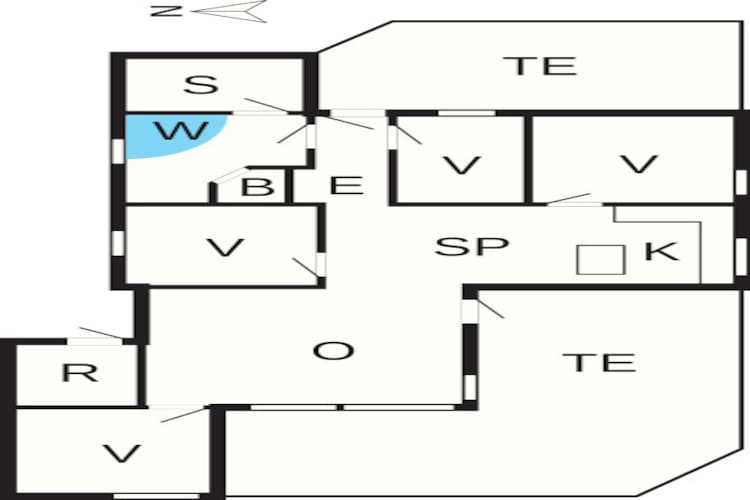 9 persoons vakantie huis in Blokhus-By Traum-Plattegrond