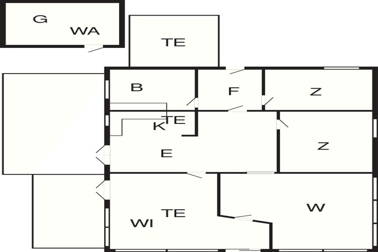 4 persoons vakantie huis in Broager-By Traum-Plattegrond