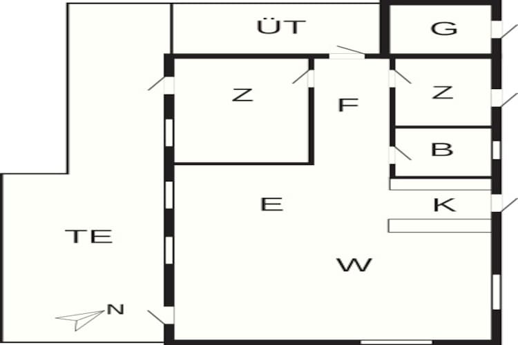 Kust ontsnapping met uitzicht -- By Traum Ferienwohnungen-Plattegrond
