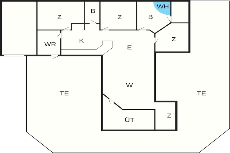 9 persoons vakantie huis in Børkop-By Traum-Plattegrond