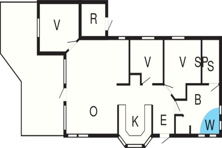 8 persoons vakantie huis in Glesborg-By Traum-Plattegrond