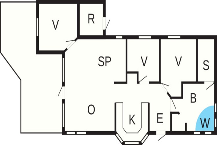 8 persoons vakantie huis in Glesborg-By Traum - Plattegrond