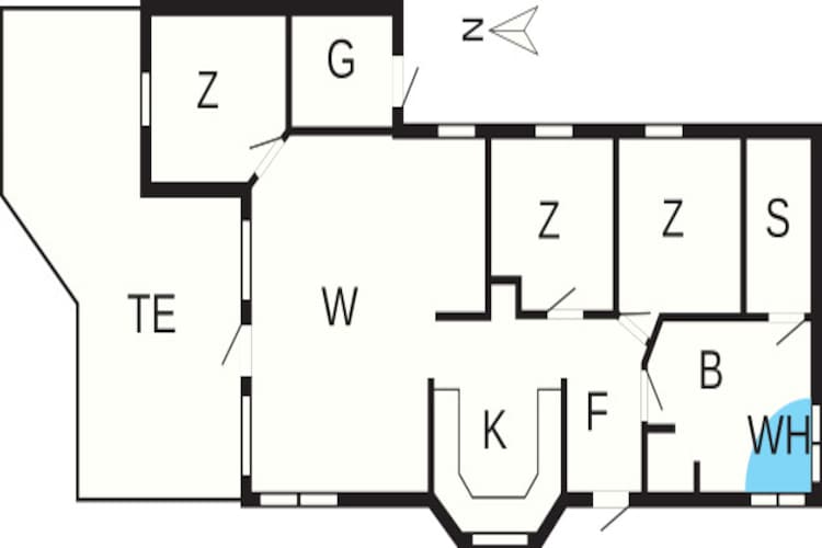 8 persoons vakantie huis in Vestervig-By Traum-Plattegrond