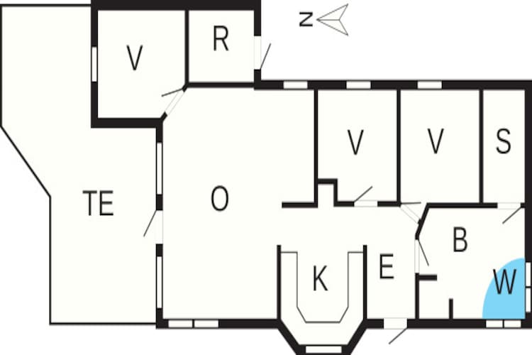 8 persoons vakantie huis in Vestervig-By Traum - Plattegrond