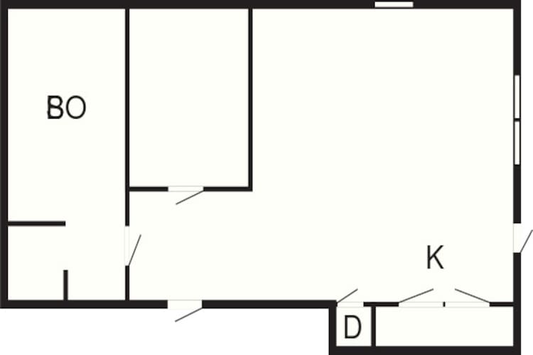 2 Personen Ferienhaus in KUNGSHAMN-By Traum-Grundriss