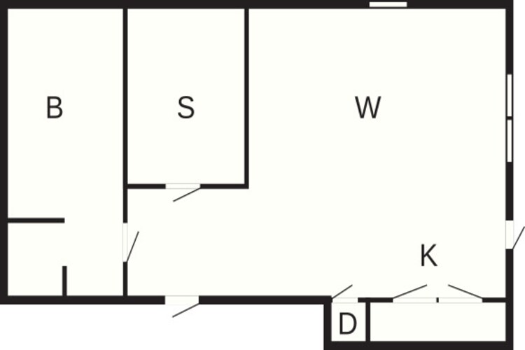 2 persoons vakantie huis in KUNGSHAMN-By Traum - Plattegrond