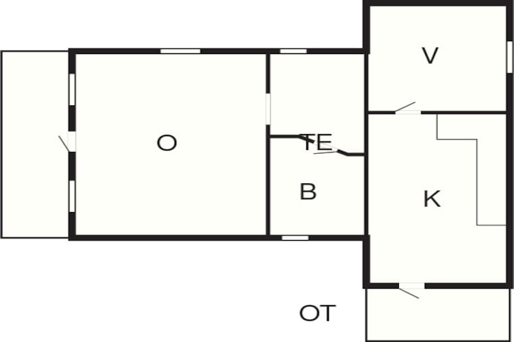3 Personen Ferienhaus in VÄSTERVIK-By Traum - Grundriss