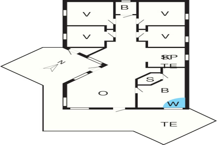 FUGLEKONGEN-Plattegrond