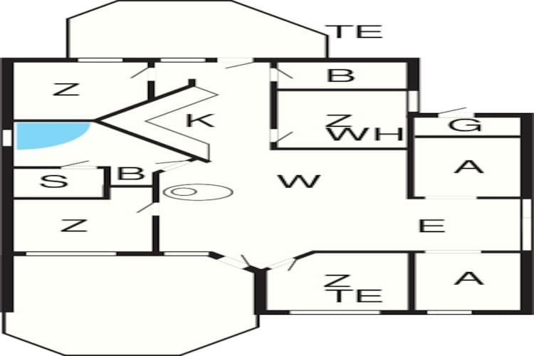 V135 SW-Plattegrond
