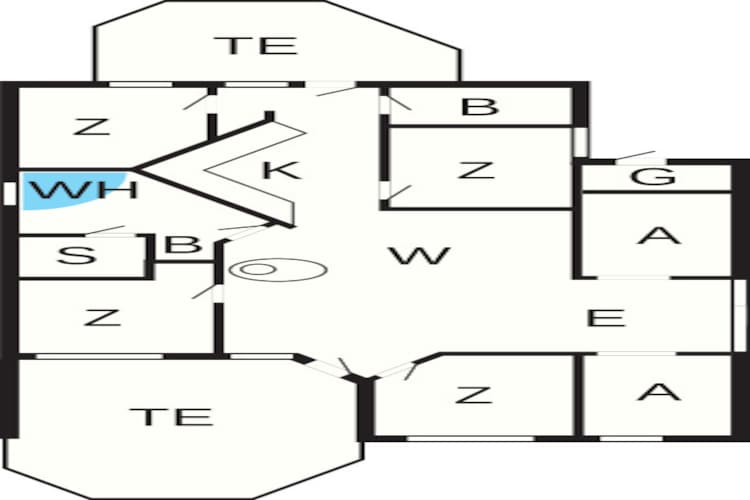 V135 SW-Plattegrond