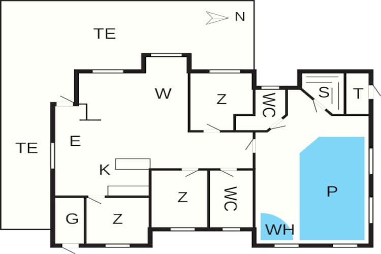 8 persoons vakantie huis in Hjørring-By Traum-Plattegrond