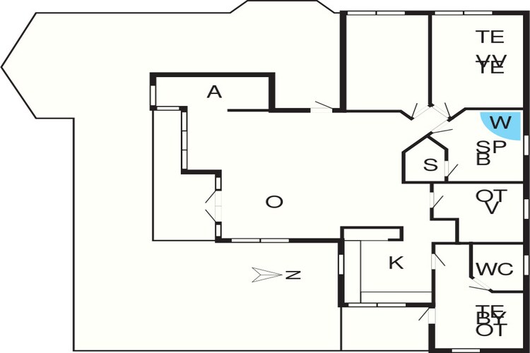 Luxe retraite in Marielyst -- By Traum Ferienwohnungen-Plattegrond