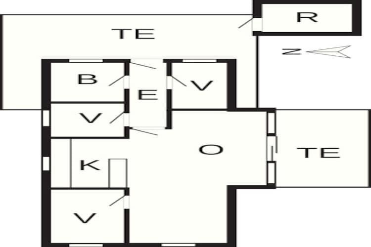 6 persoons vakantie huis in Ansager-By Traum - Plattegrond
