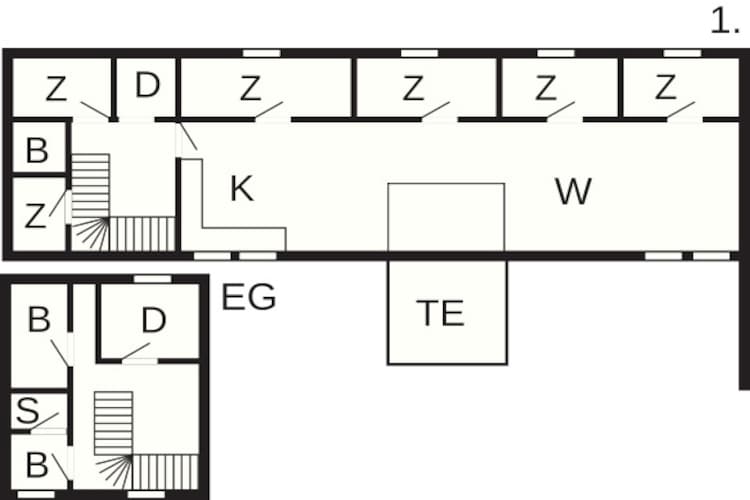 Maison de vacances pour 15 a EIDSVÅG-By Traum - Plan