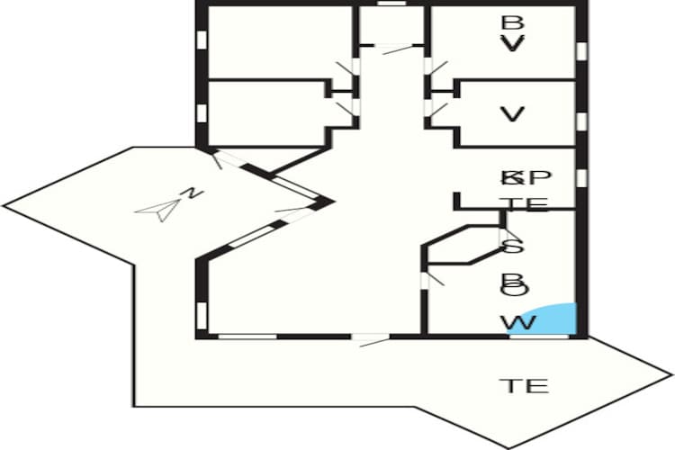 RØDKÆLKEN-Plan d'étage