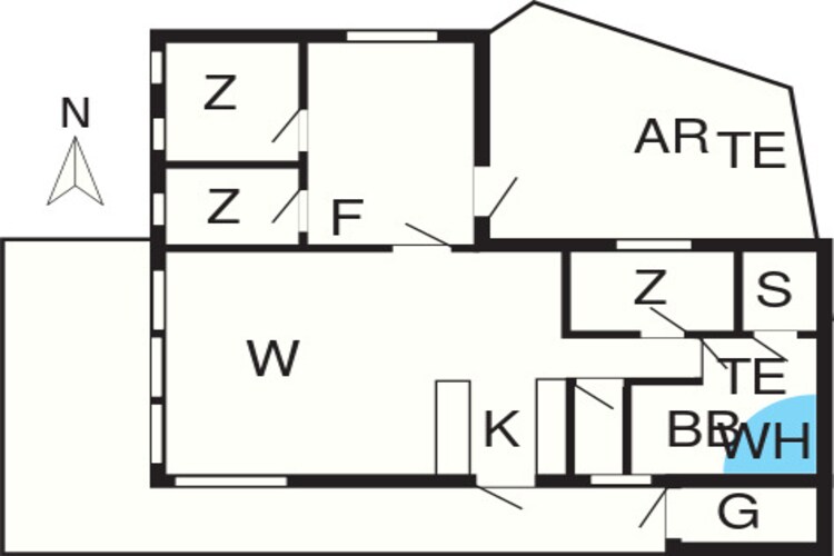 Luxe retraite bij fjord -- By Traum Ferienwohnungen-Plattegrond