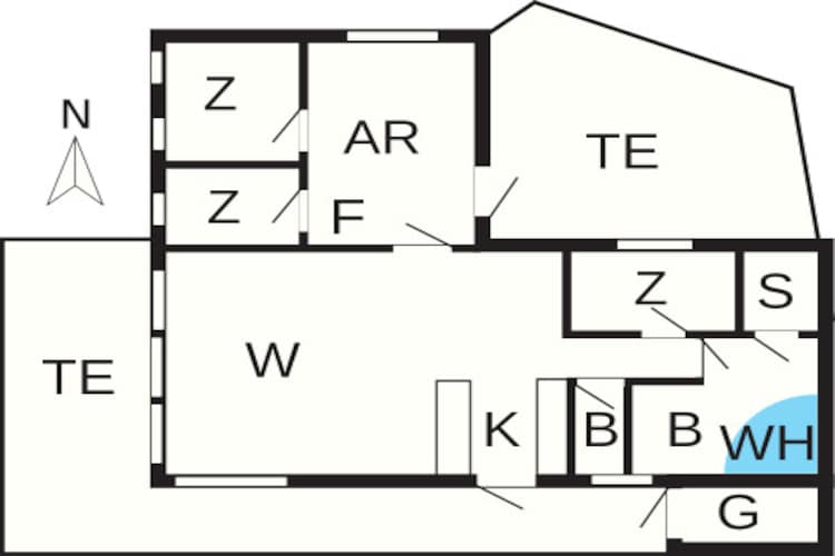 Luxe retraite bij fjord -- By Traum Ferienwohnungen - Plattegrond
