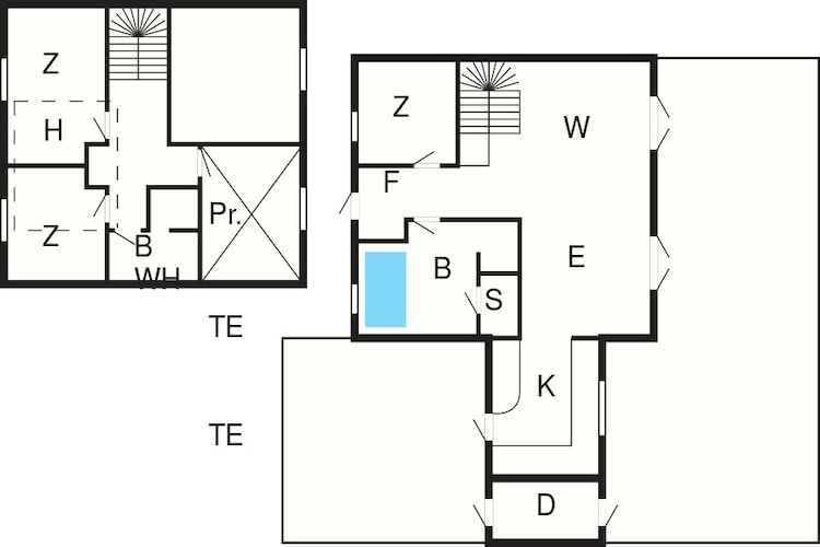6 persoons vakantie huis in Blokhus-By Traum-Plattegrond