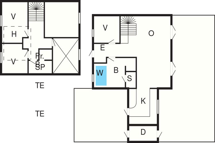6 persoons vakantie huis in Blokhus-By Traum-Plattegrond
