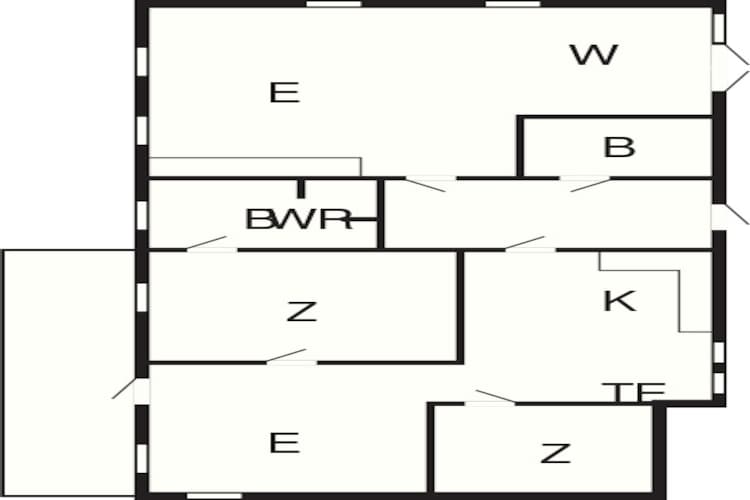 4 persoons vakantie huis in Lemvig-By Traum - Plattegrond