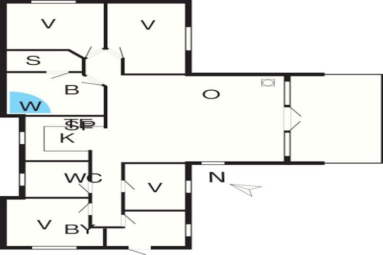9 persoons vakantie huis in Væggerløse-By Traum-Plattegrond