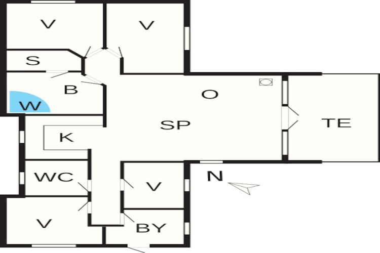 9 persoons vakantie huis in Væggerløse-By Traum-Plattegrond