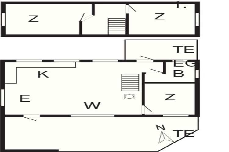6 persoons vakantie huis in Harboøre-By Traum-Plattegrond