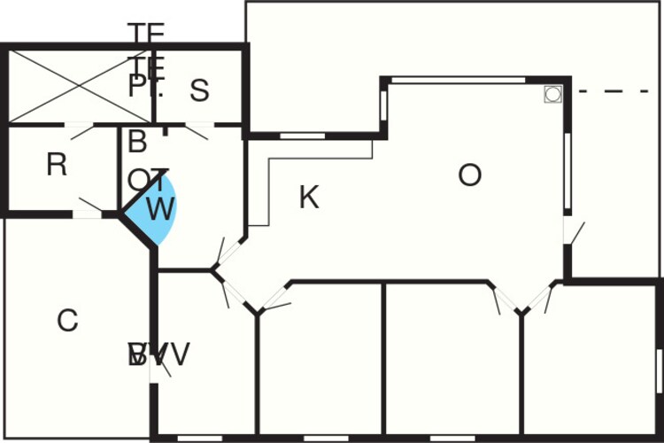 8 persoons vakantie huis in Fjerritslev-By Traum-Plattegrond