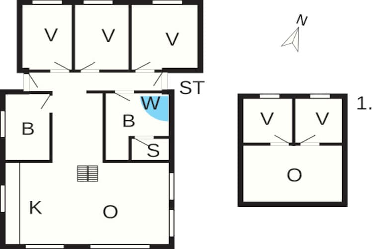 10 persoons vakantie huis in Væggerløse-By Traum - Plattegrond