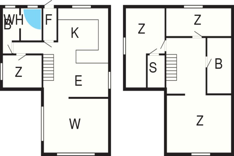 8 persoons vakantie huis in Blåvand-Plattegrond