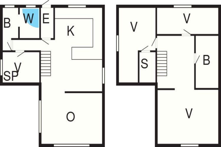 8 persoons vakantie huis in Blåvand-Plattegrond