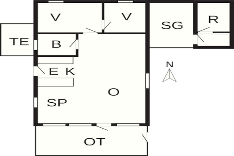 6 persoons vakantie huis in Hvide Sande-By Traum - Plattegrond
