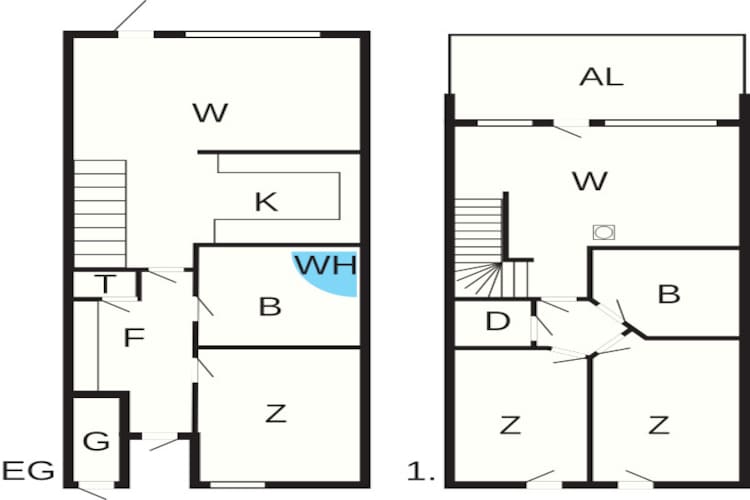 Kustparadijs in Vadehavet -- By Traum Ferienwohnungen-Plattegrond