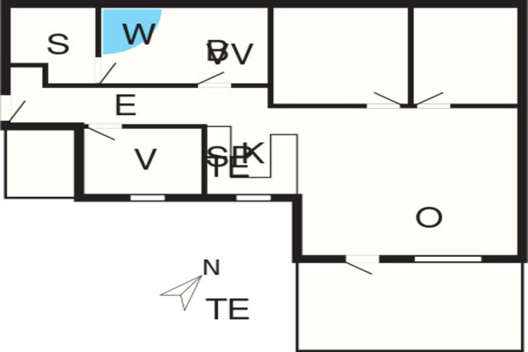 6 persoons vakantie huis in Ansager-By Traum-Plattegrond